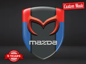 Mazda Autocollants Bombés Auto Durables Haut de Gamme